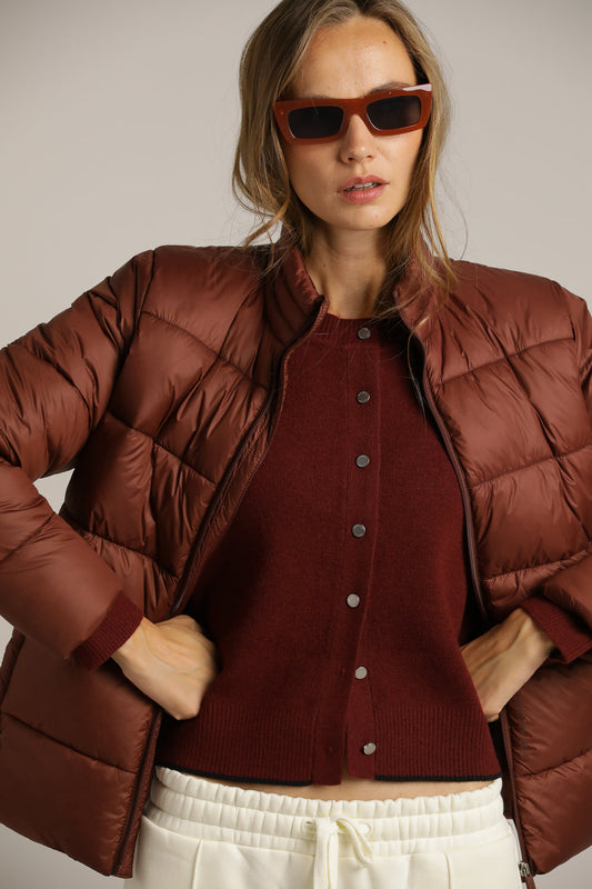 Puffer Jacket For Women In Polyester