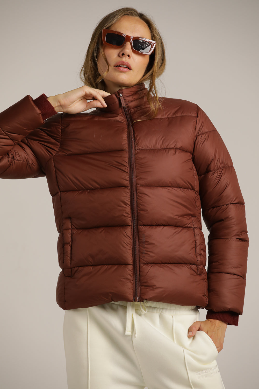 Puffer Jacket For Women In Polyester