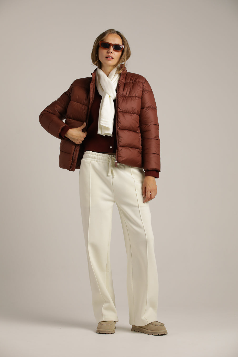 Puffer Jacket For Women In Polyester