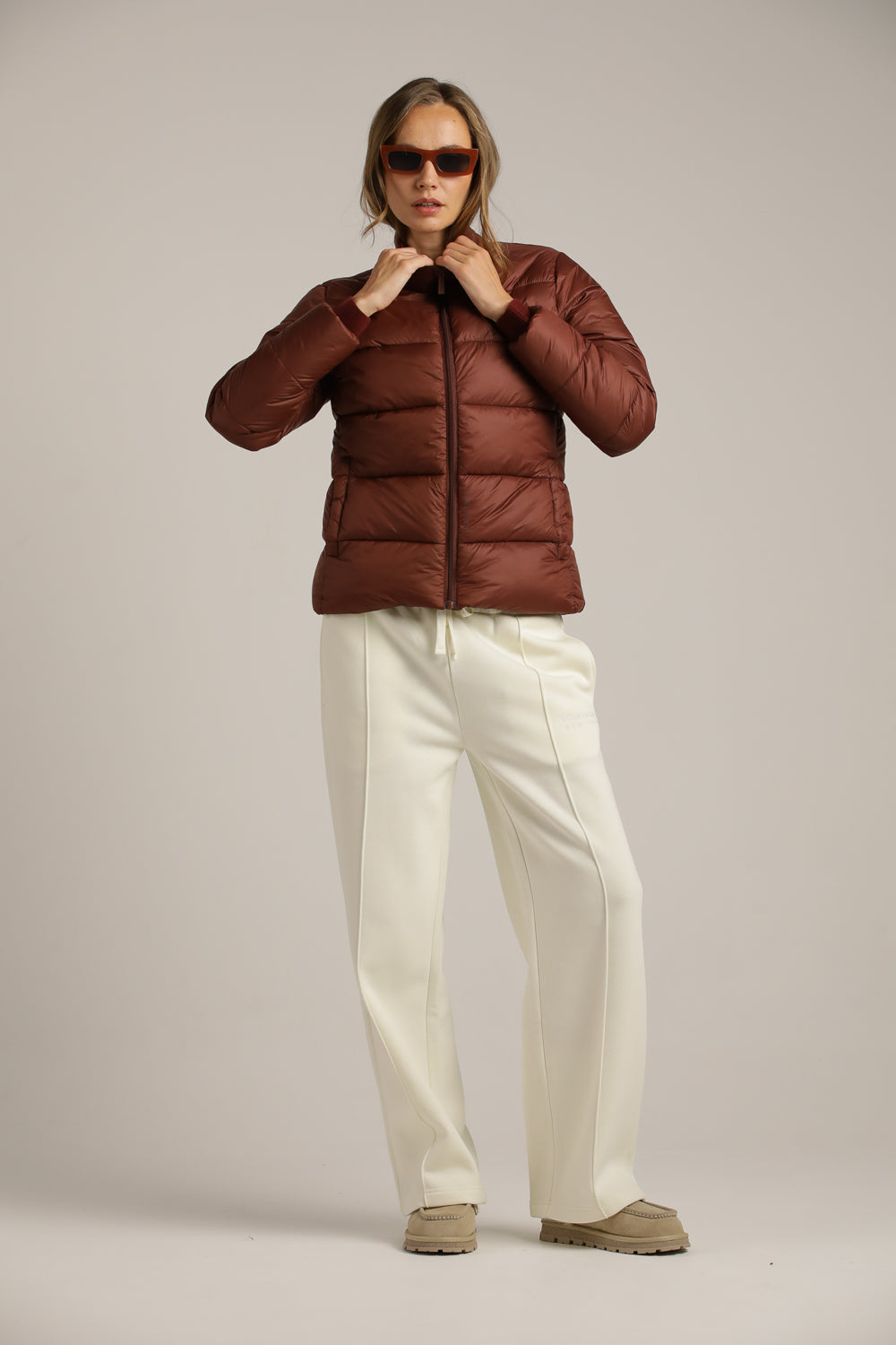 Puffer Jacket For Women In Polyester