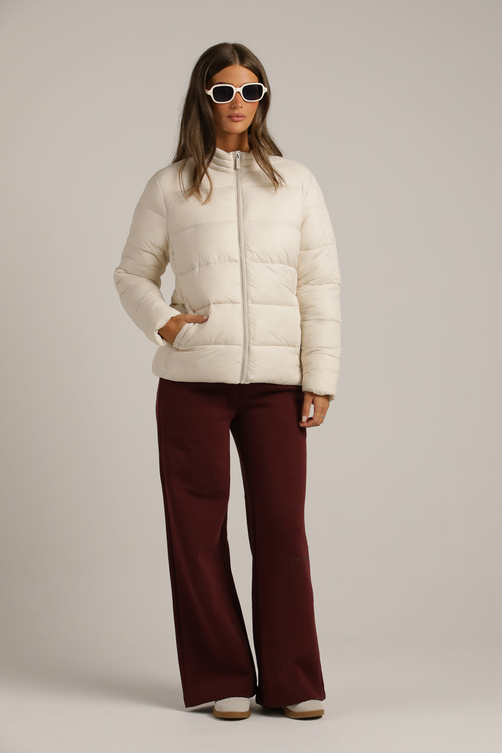 Puffer Jacket For Women In Polyester
