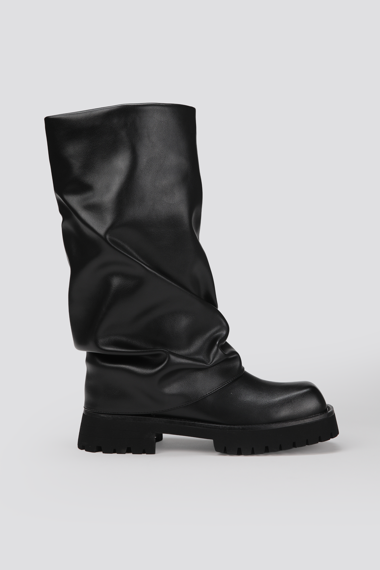 Faux Leather Boots