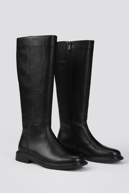 Tall Leather Boots