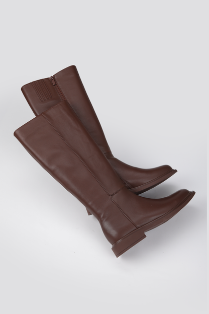 Tall Leather Boots
