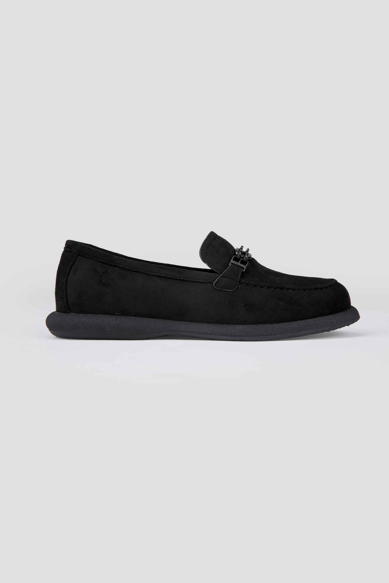 Buckle Detail Moccasins