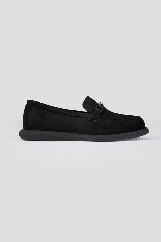Buckle Detail Moccasins