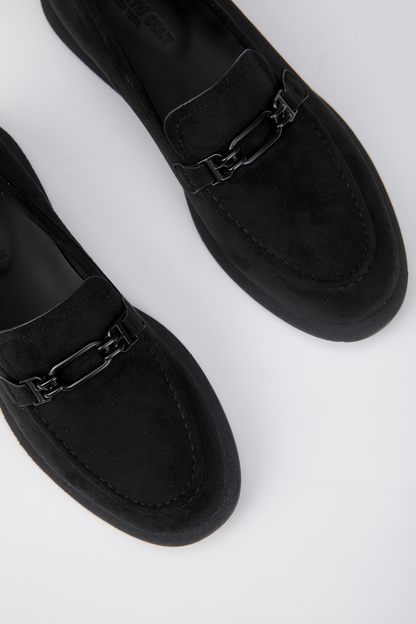 Buckle Detail Moccasins