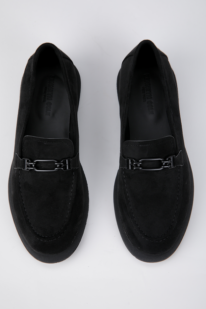 Buckle Detail Moccasins