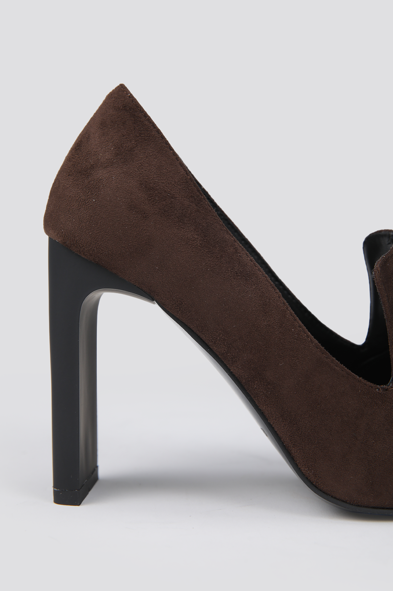 Leather Fringe Heels