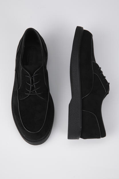 Faux Suede Loafers
