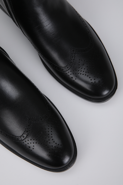 Leather Ankle Boots