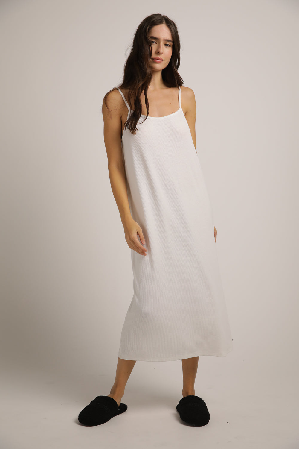 Drop Needle Slip Dress