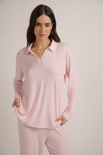 Drop Needle Polo Set