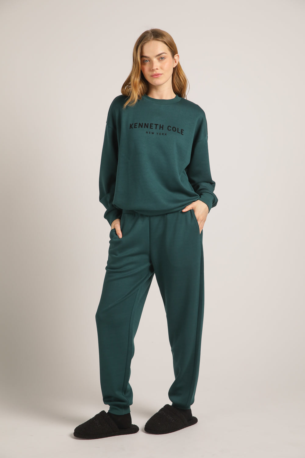 Soft Cuffed Leg Long Pants