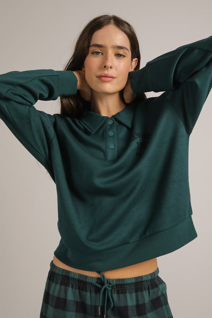 Soft Cropped Polo