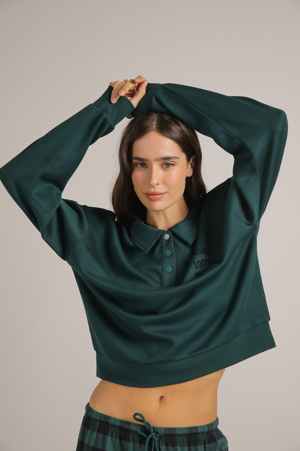 Soft Cropped Polo