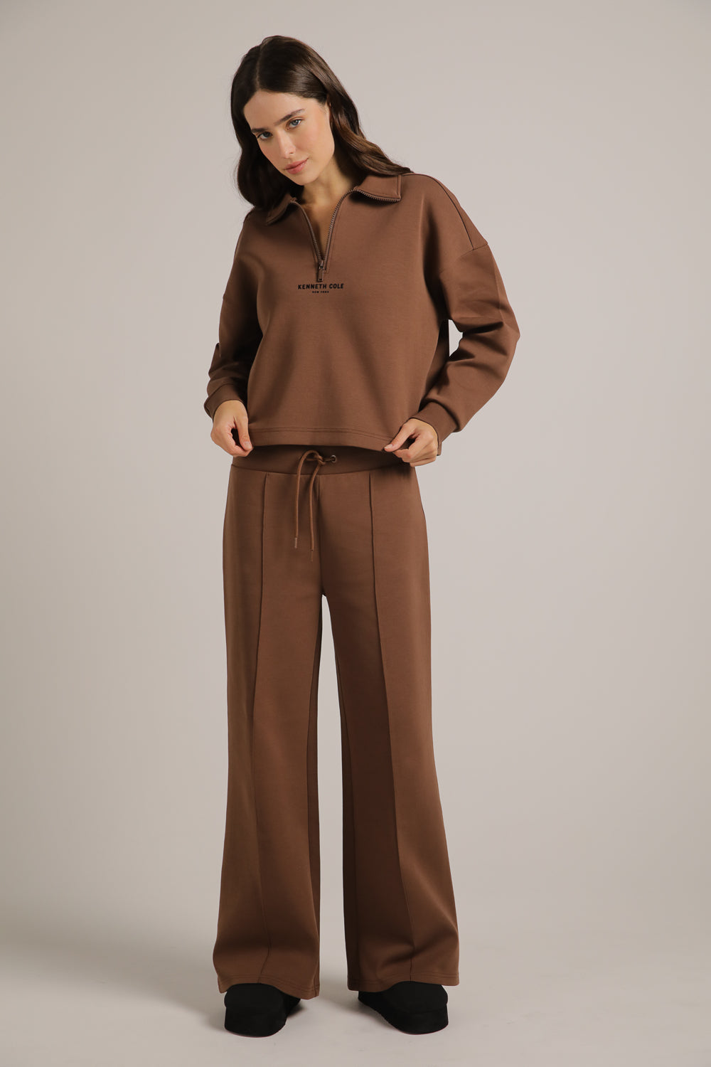 Interlock Wide-Leg Pants