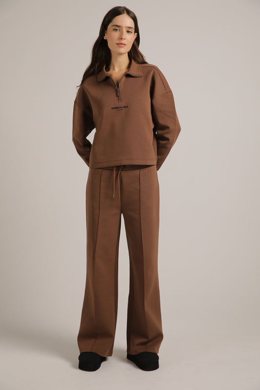 Interlock Wide-Leg Pants