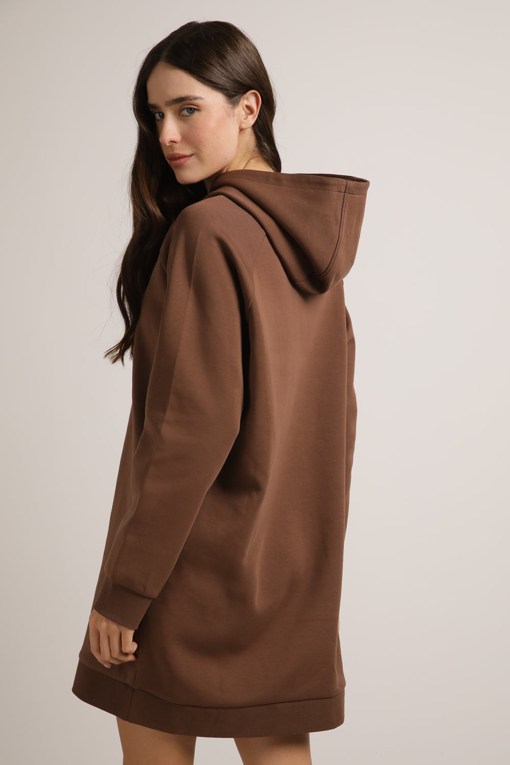 Interlock Hooded Sweat Dress