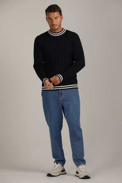 Cable-Textured Knit