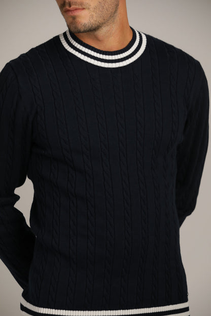 Cable-Textured Knit