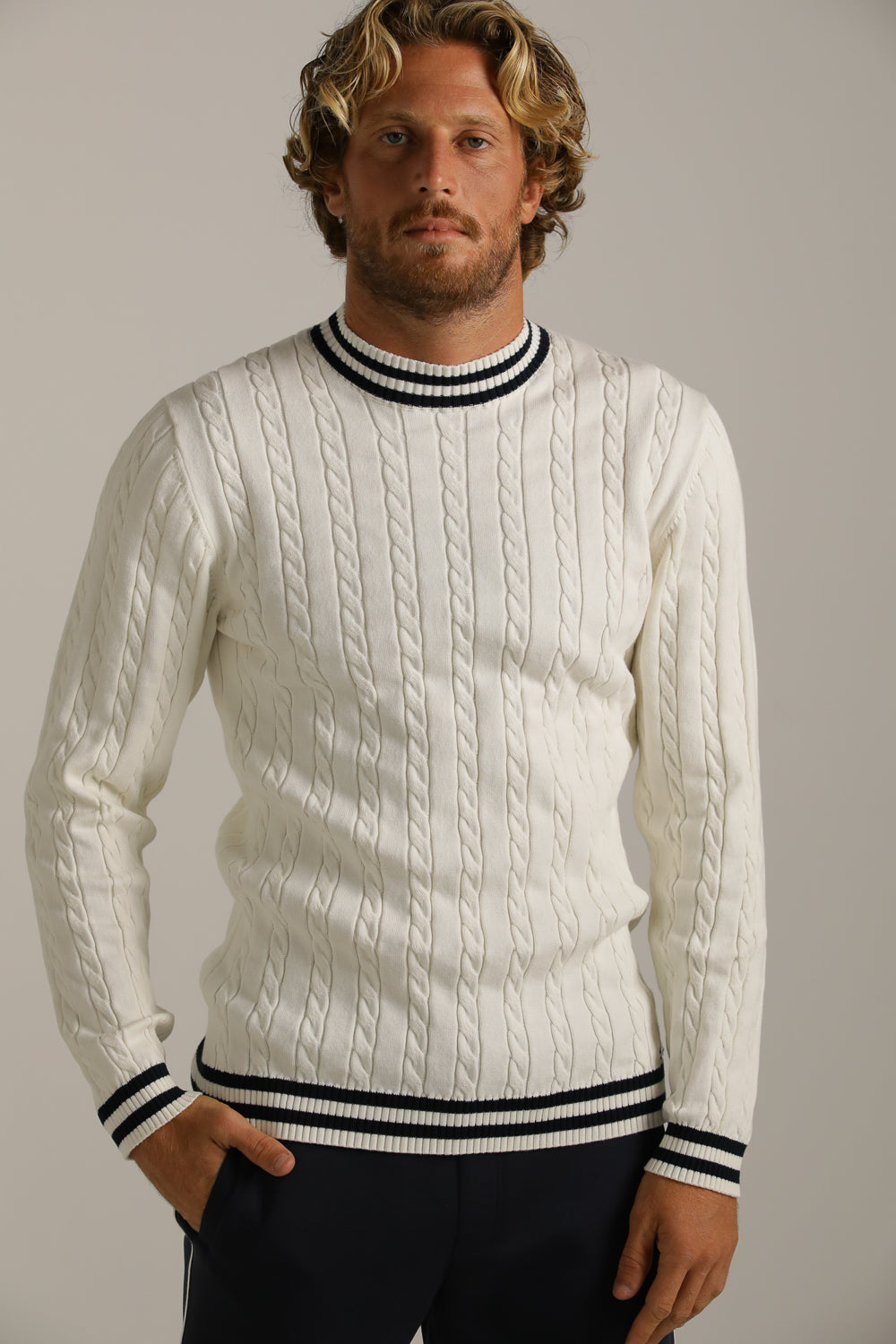 Cable-Textured Knit