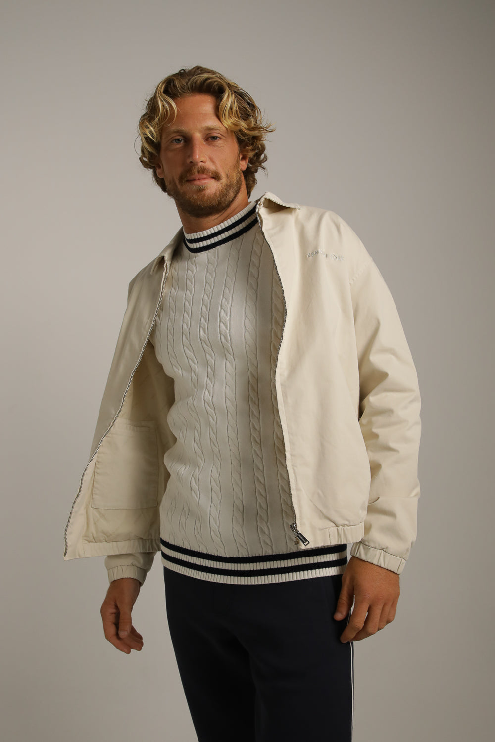 Cable-Textured Knit