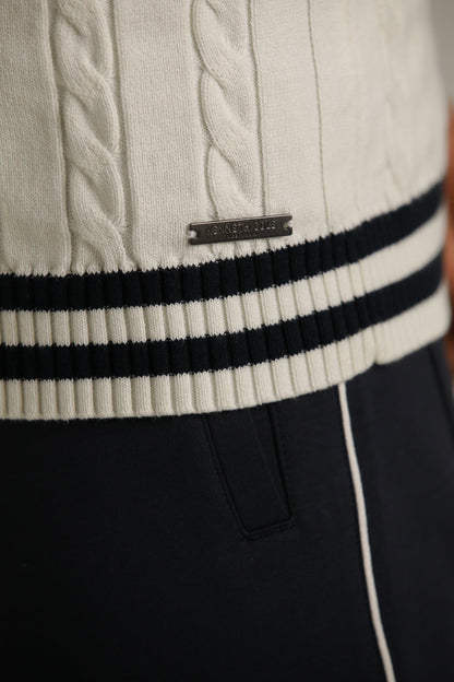 Cable-Textured Knit