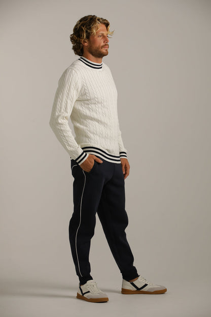 Cable-Textured Knit