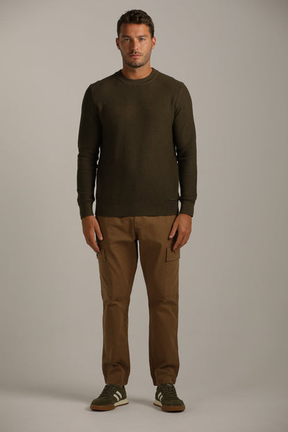 Textured Wool-Look Knit