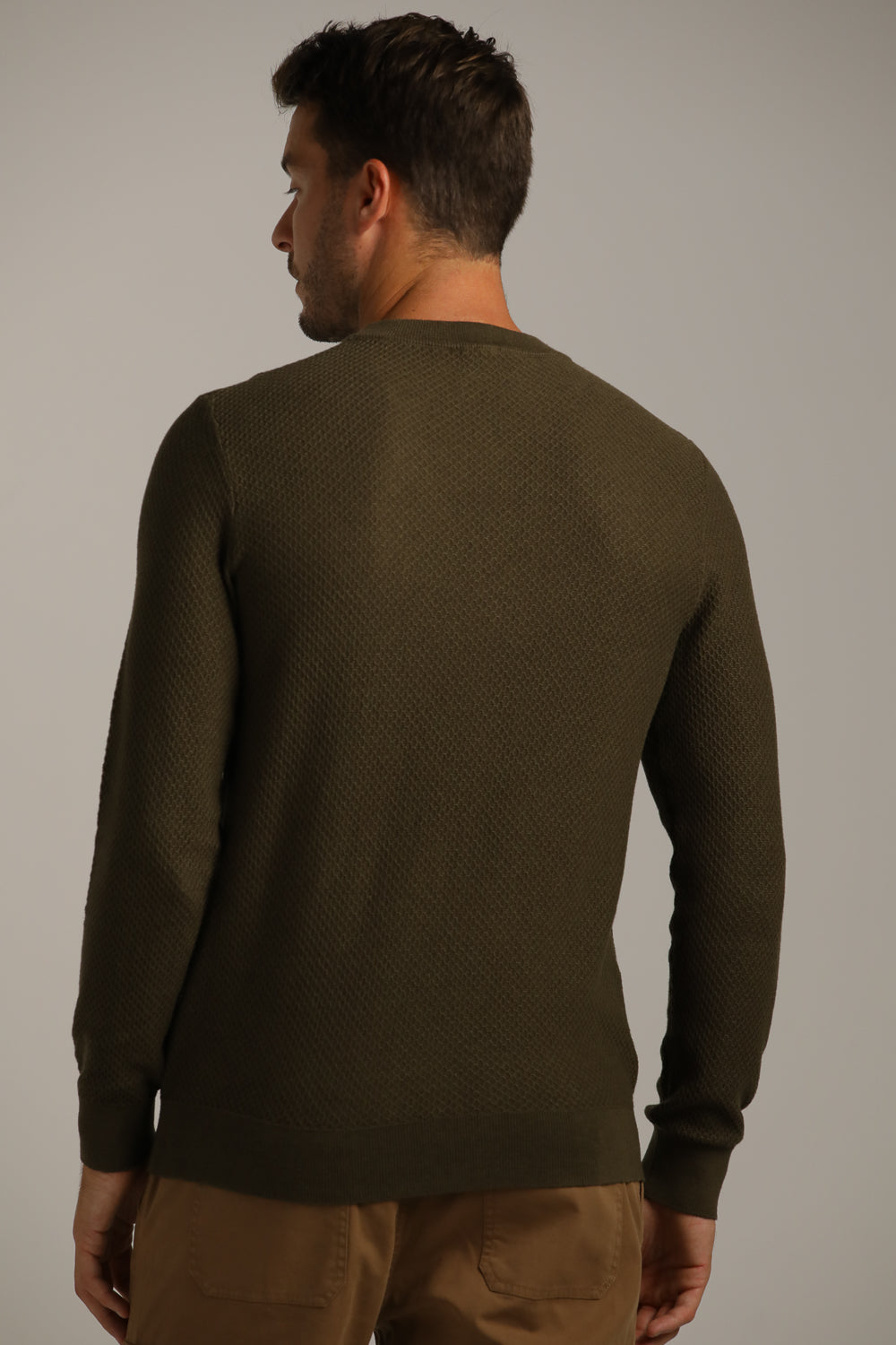 Textured Wool-Look Knit