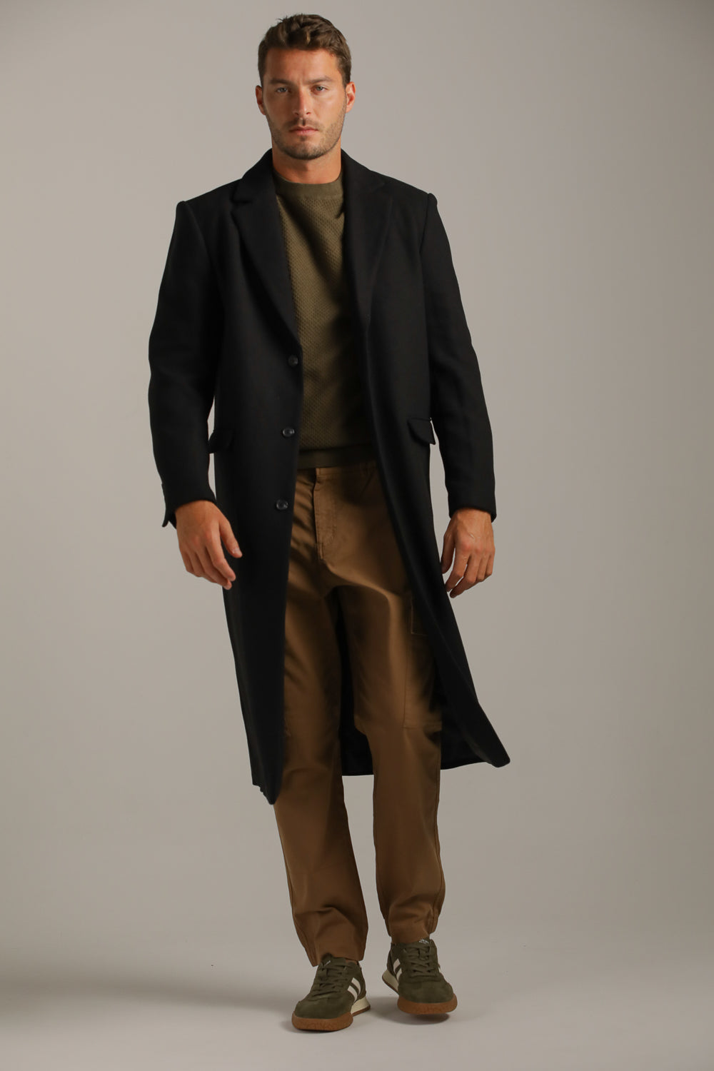 Textured Wool-Look Knit