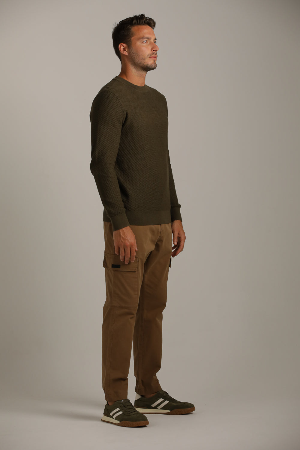 Textured Wool-Look Knit