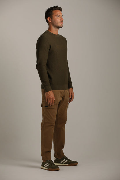 Textured Wool-Look Knit