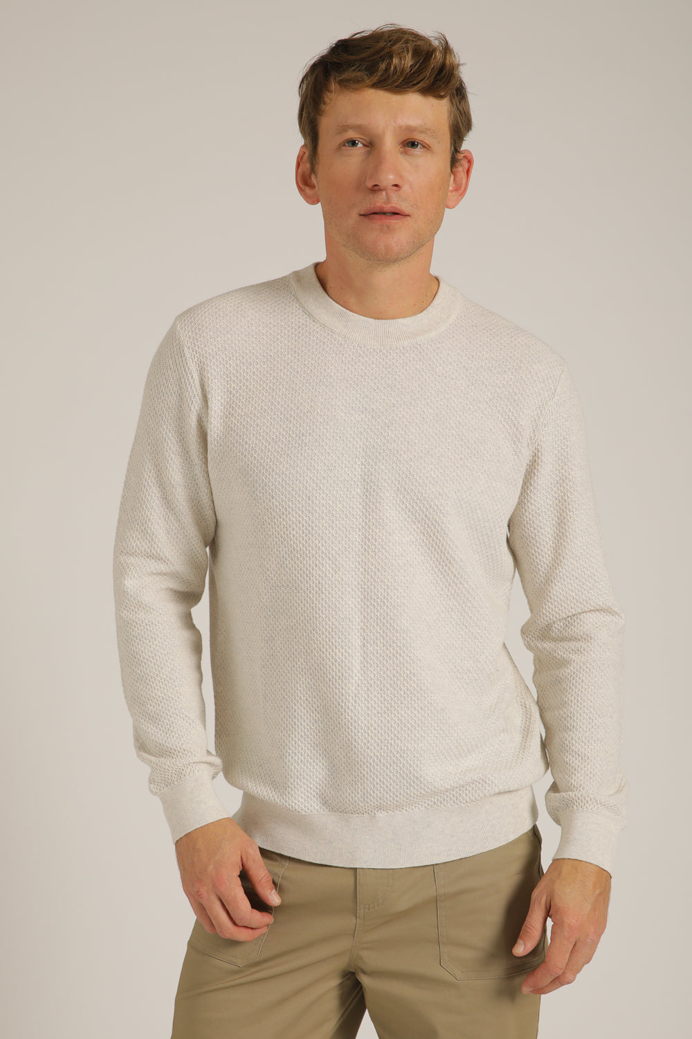 Textured Wool-Look Knit