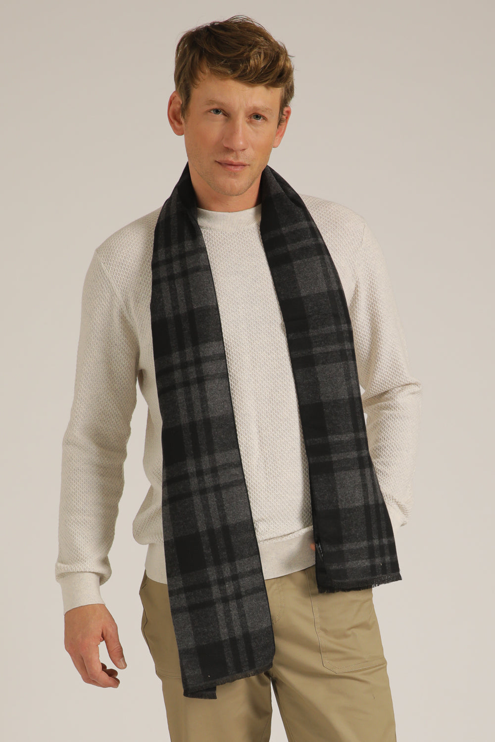 Textured Wool-Look Knit