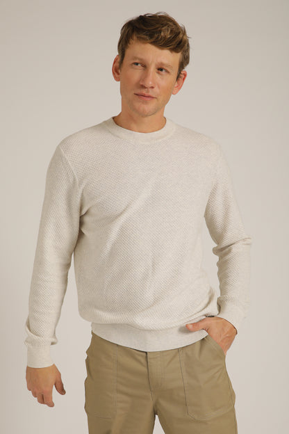 Textured Wool-Look Knit