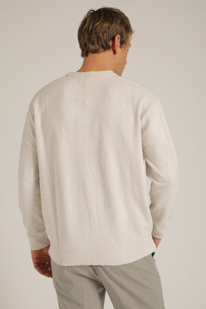Chenille Knit Crew Neck