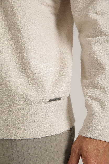 Chenille Knit Crew Neck