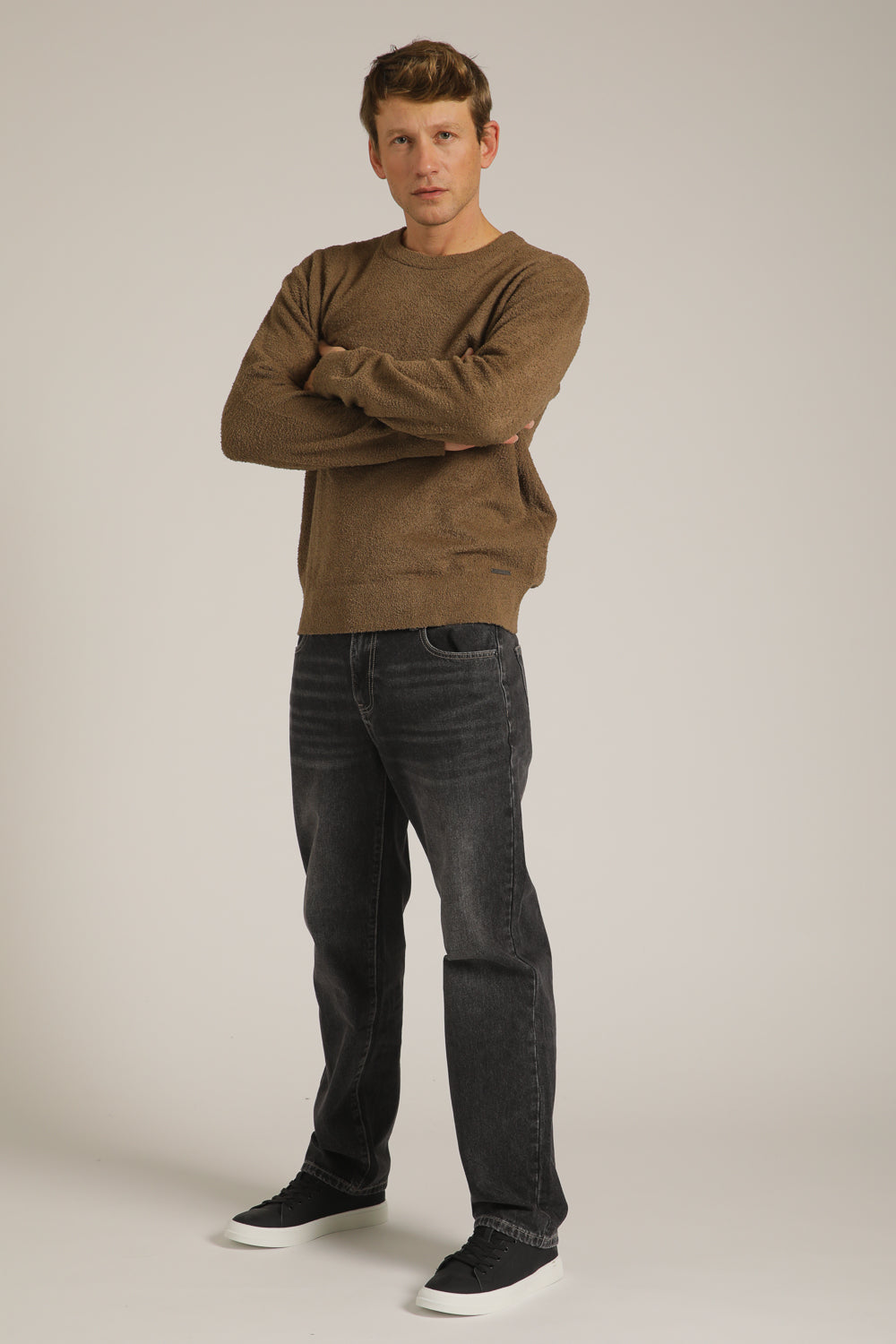 Chenille Fit Knit In Polyester