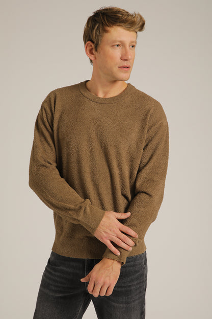 Chenille Knit Crew Neck