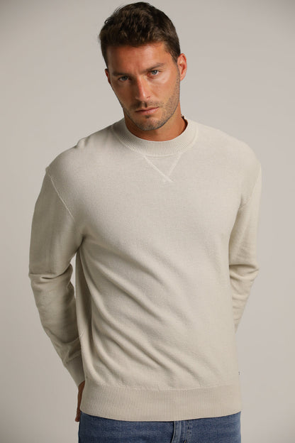 Fine Piqué-Texture Knit In Cotton