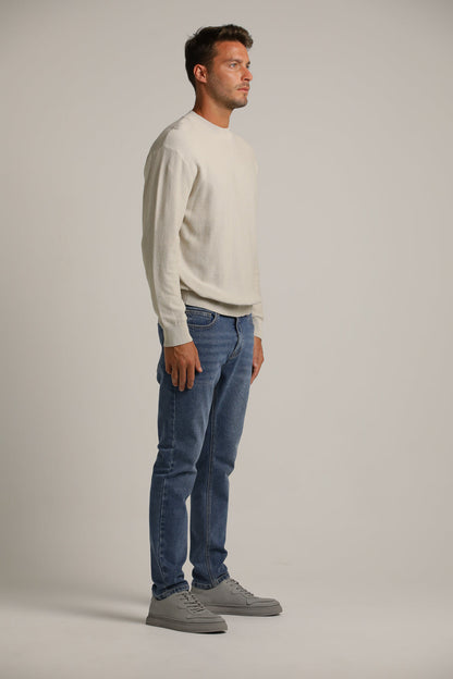 Fine Piqué-Texture Knit In Cotton