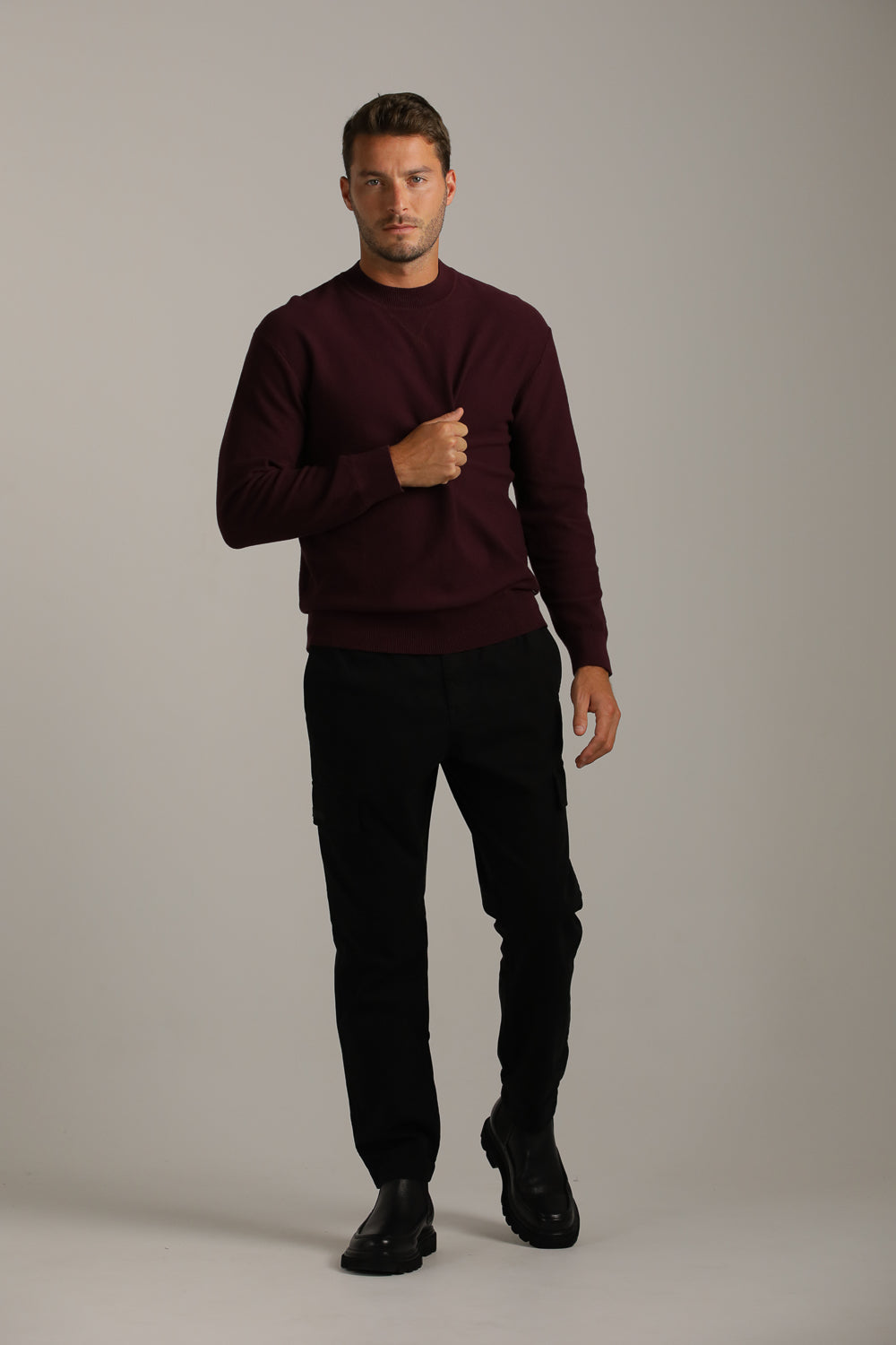 Fine Piqué-Texture Knit In Cotton