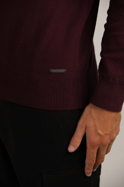 Fine Piqué-Texture Knit In Cotton