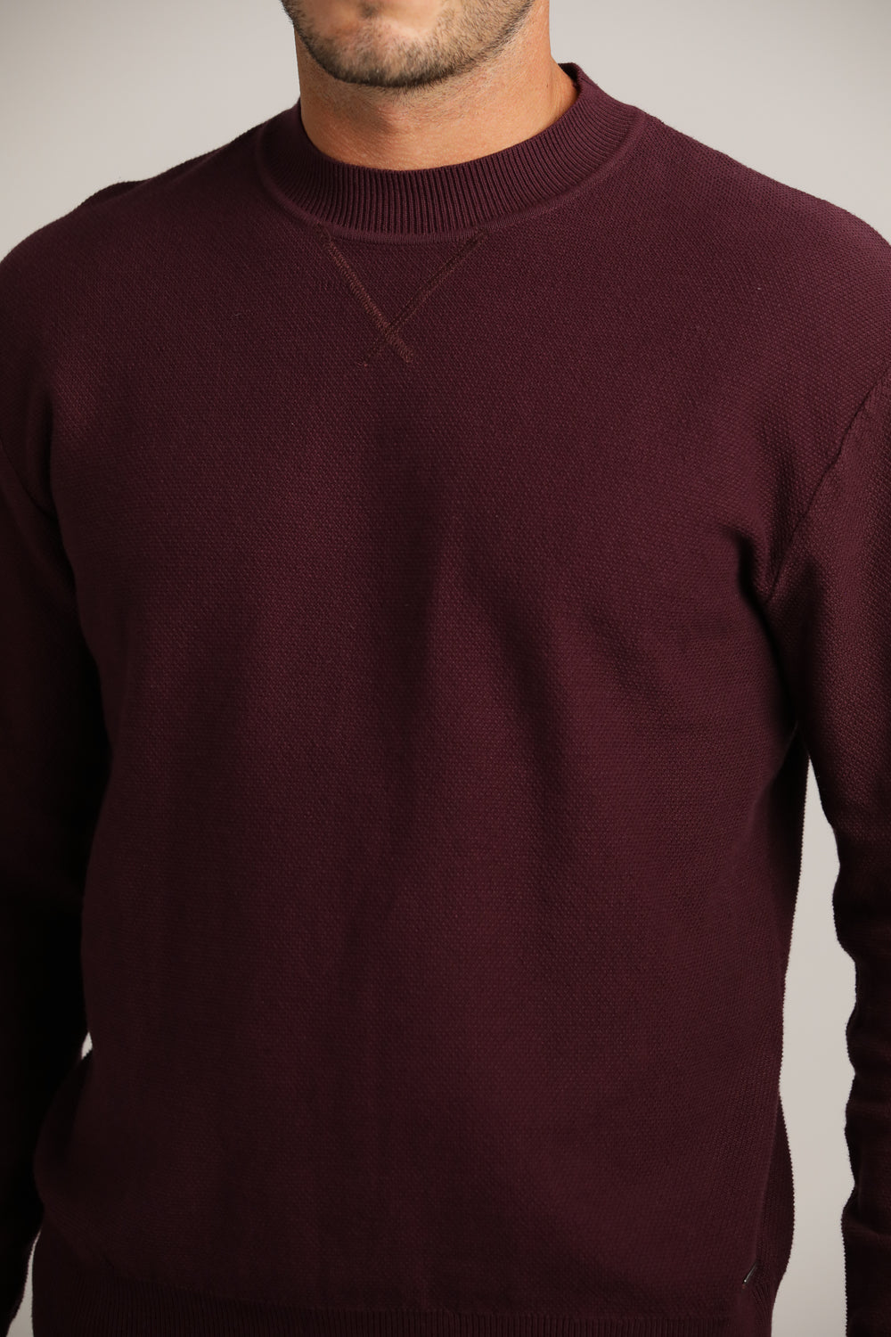 Fine Piqué-Texture Knit In Cotton