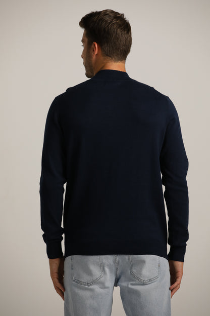 Turtleneck Knit Top
