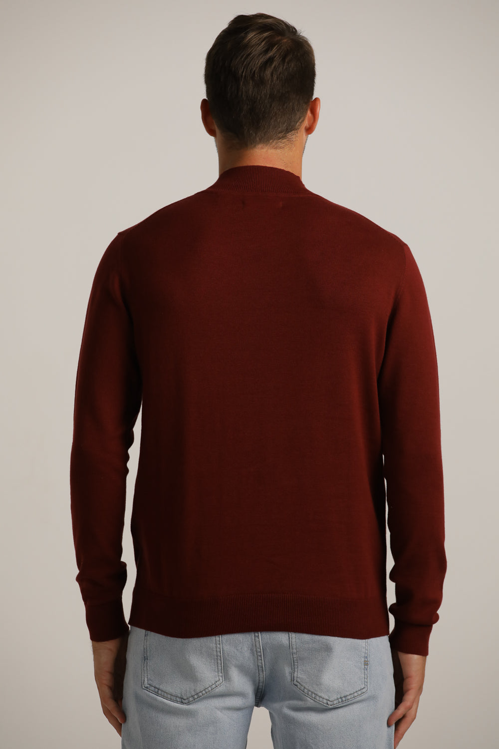Turtleneck Knit Top
