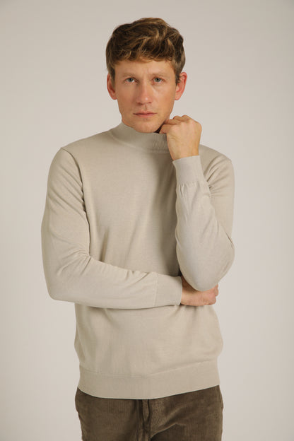 Turtleneck Knit Top