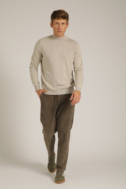 Turtleneck Knit Top